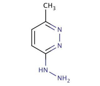 3-Hydrazino-6-methylpyridazine (CAS 38956-79-5) - chemical structure image