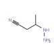 3-Hydrazinobutanenitrile (CAS 352-18-1) - chemical structure image