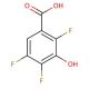 3-Hydroxy-2,4,5-trifluorobenzoic acid (CAS 116751-24-7) - chemical structure image