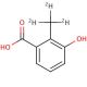 3-Hydroxy-2-methyl-d3-benzoic Acid (CAS 1020719-51-0) - chemical structure image