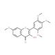 3-Hydroxy-2′,4′,5′,7-tetramethoxyflavone - chemical structure image