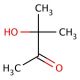 3-Hydroxy-3-methyl-2-butanone (CAS 115-22-0) - chemical structure image