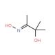 3-Hydroxy-3-methyl-2-butanone oxime (CAS 7431-25-6) - chemical structure image