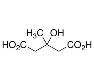 3-Hydroxy-3-methylglutaric Acid (CAS 503-49-1) - chemical structure image