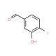 3-Hydroxy-4-iodobenzaldehyde (CAS 135242-71-6) - chemical structure image