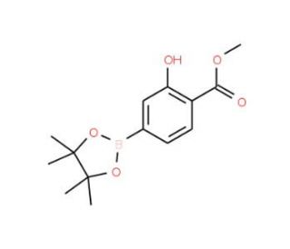 3-Hydroxy-4-methoxycarbonylphenylboronic acid, pinacol ester (CAS 1073371-99-9) - chemical structure image