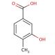 3-Hydroxy-4-methylbenzoic acid (CAS 586-30-1) - chemical structure image