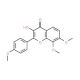 3-Hydroxy-4′,7,8-trimethoxyflavone (CAS 57499-06-6) - chemical structure image