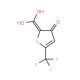 3-Hydroxy-5-trifluoromethylthiophene-2-carboxylic acid (CAS 217959-85-8) - chemical structure image