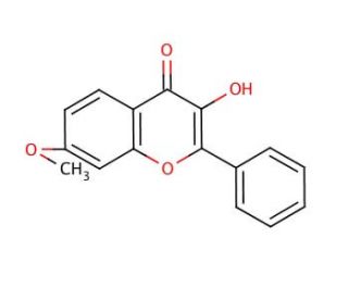 3-Hydroxy-7-methoxyflavone (CAS 7478-60-6) - chemical structure image