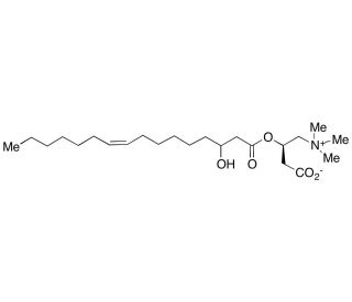 3-Hydroxy-9-hexadecenoyl-L-carnitine Chloride - chemical structure image