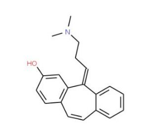 3-Hydroxy Cyclobenzaprine (E / Z Mixture) (CAS 30235-48-4) - chemical structure image