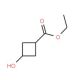 3-Hydroxy-cyclobutanecarboxylic acid ethyl ester - chemical structure image