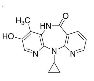 3-Hydroxy Nevirapine (CAS 174532-82-2) - chemical structure image