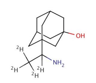3-Hydroxy Rimantadine-d4 - chemical structure image