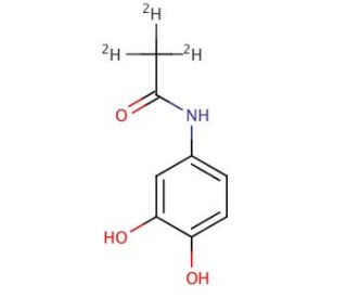 3-Hydroxyacetaminophen-d3 (CAS 1020719-47-4) - chemical structure image