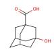 3-Hydroxyadamantane-1-carboxylic acid (CAS 42711-75-1) - chemical structure image