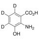 3-Hydroxyanthranilic Acid-d3 的分子结构, CAS编号: 1794970-56-1 3-Hydroxyanthranilic Acid-d3 (CAS 1794970-56-1) - chemical structure image