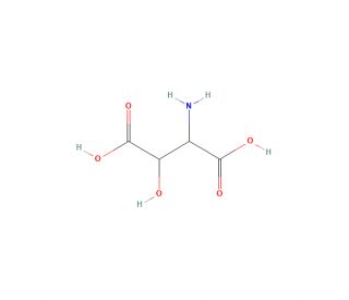 3-Hydroxyaspartic Acid (CAS 71653-06-0) - chemical structure image