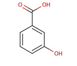 3-Hydroxybenzoic acid (CAS 99-06-9) - chemical structure image