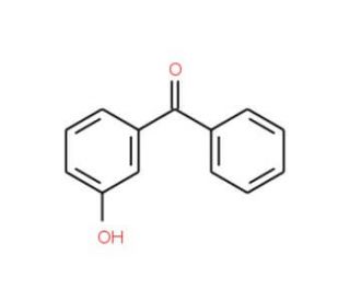 3-Hydroxybenzophenone (CAS 13020-57-0) - chemical structure image