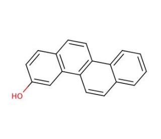3-Hydroxychrysene - chemical structure image
