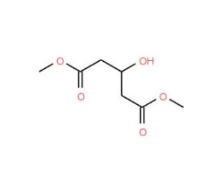3-Hydroxyglutaric Acid Dimethyl Ester (CAS 7250-55-7) - chemical structure image