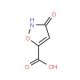 3-Hydroxyisoxazole-5-carboxylic acid (CAS 13626-60-3) - chemical structure image