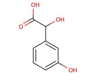 3-Hydroxymandelic Acid (CAS 17119-15-2) - chemical structure image