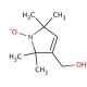 3-Hydroxymethyl-(1-oxy-2,2,5,5-tetramethylpyrroline) (CAS 55738-75-5) - chemical structure image