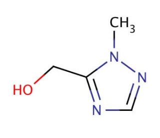 3-Hydroxymethyl-2-methyl-1,2,4-triazole (CAS 91616-36-3) - chemical structure image
