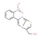 3-Hydroxymethyl-6-(2-nitrophenyl)imidazo[2,1-b]thiazole (CAS 925437-85-0) - chemical structure image