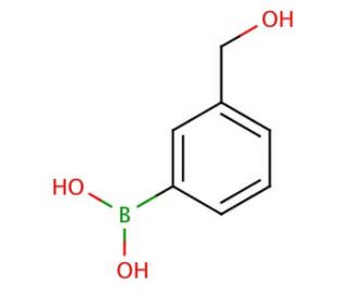 3-(Hydroxymethyl)phenylboronic acid (CAS 87199-15-3) - chemical structure image
