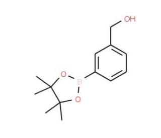 3-(Hydroxymethyl)phenylboronic acid pinacol ester (CAS 443776-76-9) - chemical structure image