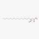 3-Hydroxyoctadecanoic acid (CAS 45261-96-9) - chemical structure image