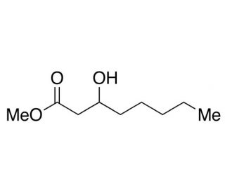 3-Hydroxyoctanoic Acid Methyl Ester - chemical structure image