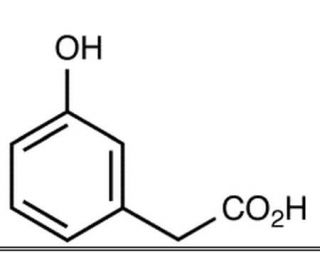 3-Hydroxyphenylacetic Acid (CAS 621-37-4) - chemical structure image