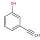 3-Hydroxyphenylacetylene (CAS 10401-11-3) - chemical structure image