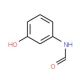 3-hydroxyphenylformamide (CAS 24891-35-8) - chemical structure image