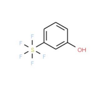 3-Hydroxyphenylsulphur pentafluoride (CAS 672-31-1) - chemical structure image
