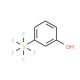 3-Hydroxyphenylsulphur pentafluoride (CAS 672-31-1) - chemical structure image