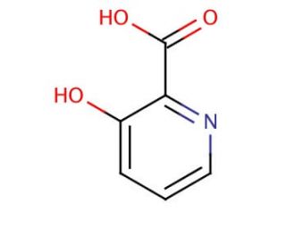 3-Hydroxypicolinic acid (CAS 874-24-8) - chemical structure image
