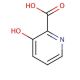 3-Hydroxypicolinic acid (CAS 874-24-8) - chemical structure image