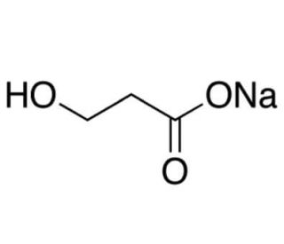 3-Hydroxypropionic Acid Sodium Salt (CAS 6487-38-3) - chemical structure image