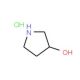 3-Hydroxypyrrolidine hydrochloride (CAS 86070-82-8) - chemical structure image