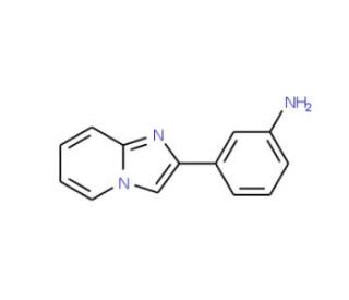 3-Imidazo[1,2-a]pyridin-2-yl-phenylamine - chemical structure image