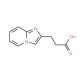 3-Imidazo[1,2-a]pyridin-2-ylpropanoic acid (CAS 887405-28-9) - chemical structure image