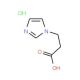 3-Imidazol-1-yl-propionic acid hydrochloride (CAS 18999-45-6) - chemical structure image
