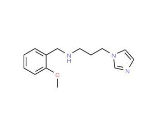 (3-Imidazol-1-yl-propyl)-(2-methoxy-benzyl)-amine - chemical structure image