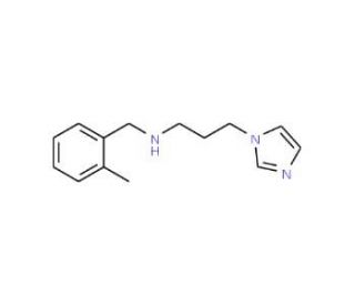 (3-Imidazol-1-yl-propyl)-(2-methyl-benzyl)-amine - chemical structure image